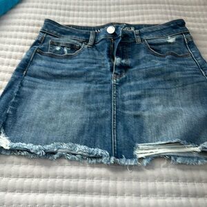 American eagle denim skirt